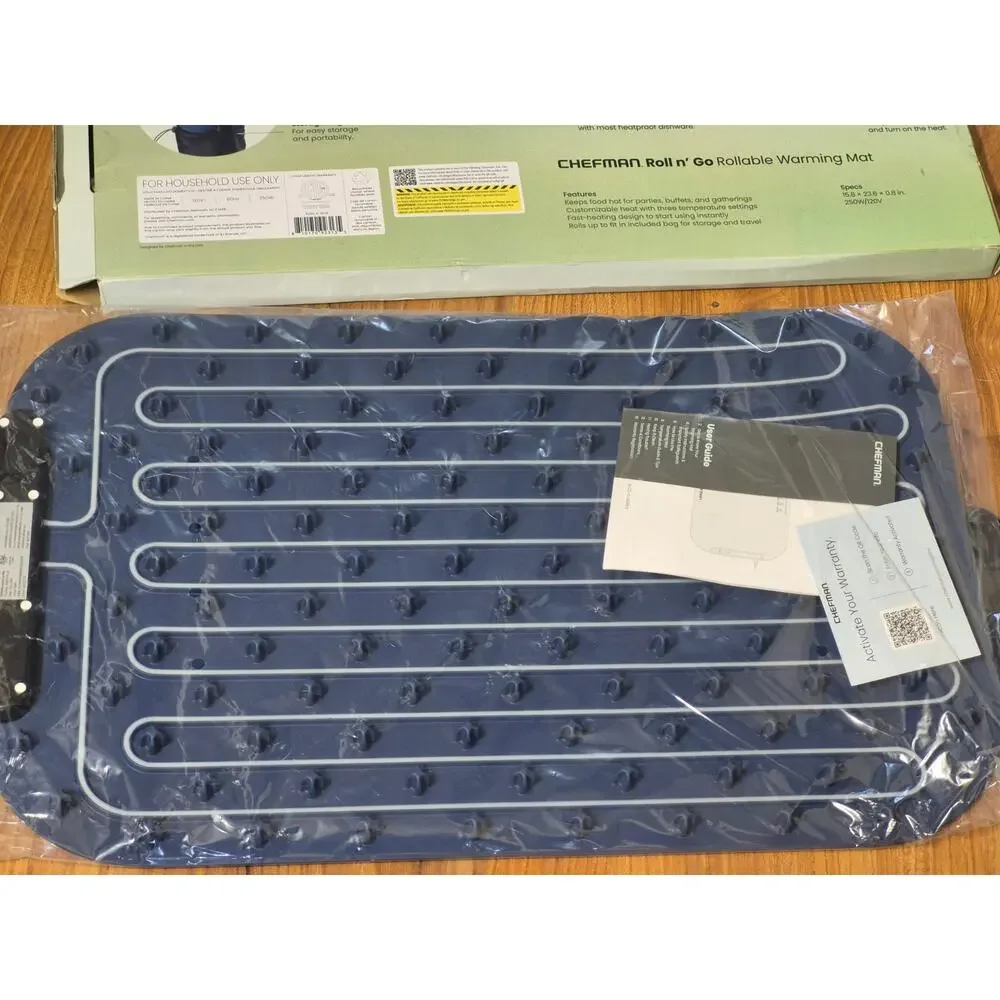 Chefman Roll n' Go Rollable Warming Mat 23